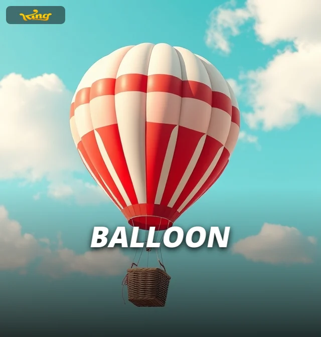 Balloon game tile in the KingExch365 casino lobby