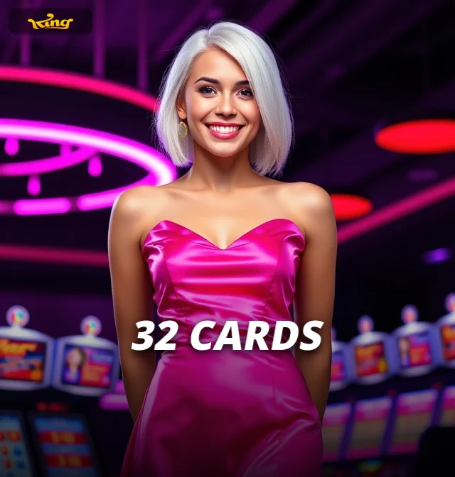32 Cards game tile in the KingExch365 casino lobby
