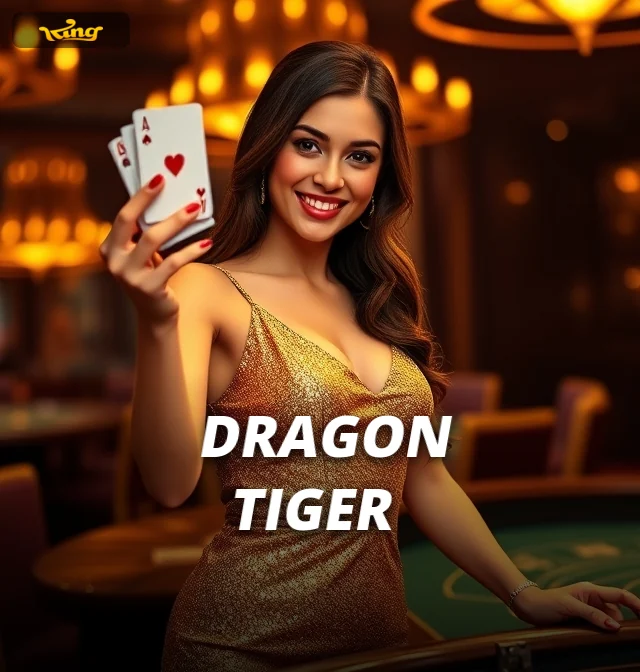 Dragon Tiger game tile in the KingExch365 casino lobby