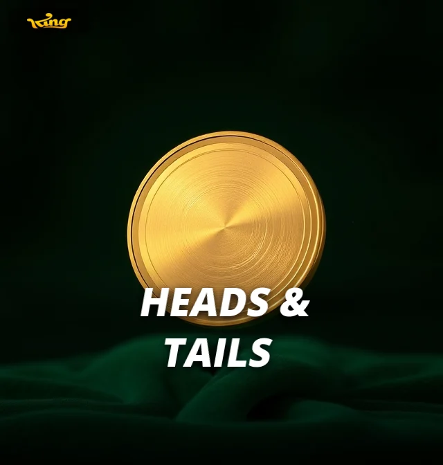 Heads and Tails game tile in the KingExch365 casino lobby