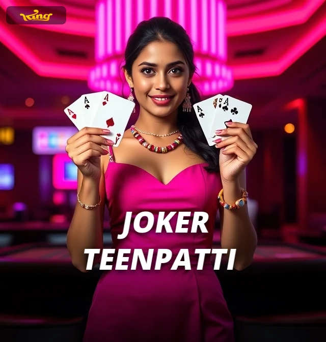 Joker Teenpatti game tile in the KingExch365 casino lobby