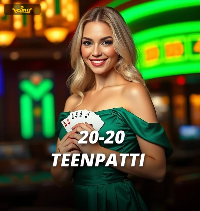 20-20 Teenpatti game tile in the KingExch365 casino lobby